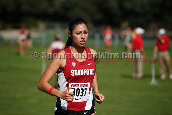 2014StanfordCollWomen-048.JPG - College race at the 2014 Stanford Cross Country Invitational, September 27, Stanford Golf Course, Stanford, California.